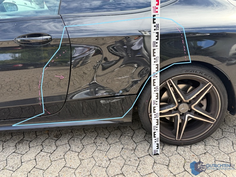 Gutachten Schadendetail - Heckpartie