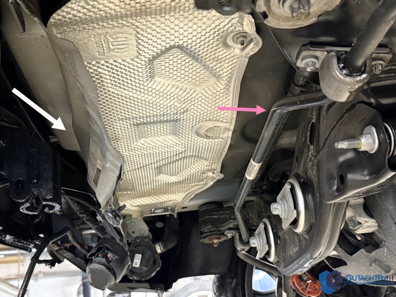 Gutachten Detailaufnahme - freigelegter Zustand