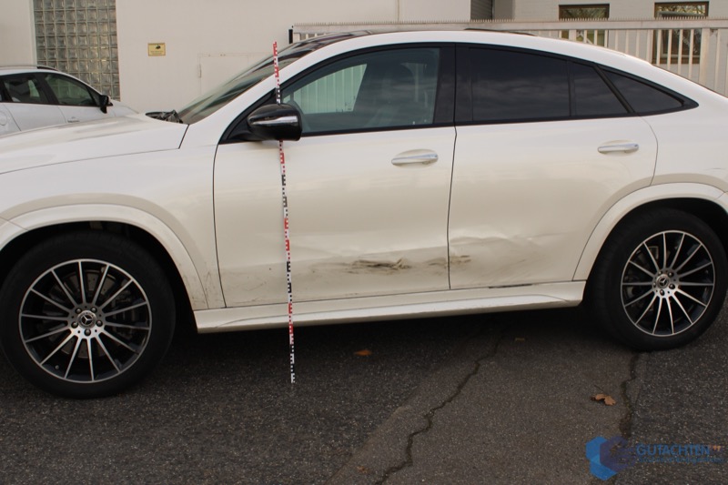 Gutachten Detailaufnahme - Schadenstelle