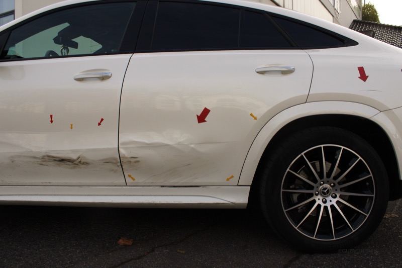 Gutachten Schadendetail - Parkschaden